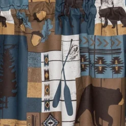 C&F Home Timber Trails Sky Blue Thanksgiving Valance -Home Improvement Store GUEST c8208fa2 8268 4210 acff 723883751e57