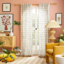 Home Improvement Store 11 Pineapple Faux Wood Curtain Rod Natural Wood - Opalhouseâ„¢ Designed With Jungalowâ„¢