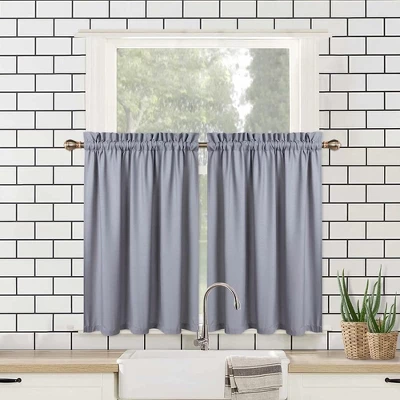 Soft Seersucker Microfiber Short Kitchen Tier Curtains With Bubble Texture 3 Soft Seersucker Microfiber Short Kitchen Tier Curtains With Bubble Texture