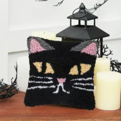 C&F Home 8" X 8" Spooky Cat Face Hooked Petite Halloween Throw Pillow 9 C&F Home 8" X 8" Spooky Cat Face Hooked Petite Halloween Throw Pillow -Home Improvement Store GUEST cd4d1eb9 c5fb 4dc7 870f ded8af8d8e51