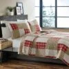 Eddie Bauer Camano Island Plaid Cotton Quilt Set - Red -Home Improvement Store GUEST cd7db3e1 b81b 4362 86de bb6f2451f441