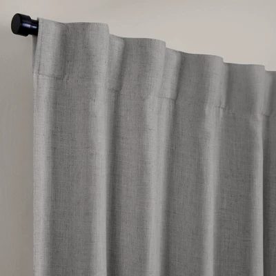 Harrow Solid Texture Blackout Single Window Curtain Panel - Elrene Home Fashions 3 Harrow Solid Texture Blackout Single Window Curtain Panel - Elrene Home Fashions