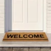 Northlight Natural Coir Outdoor Rectangular "Welcome" Doormat 16" X 48" 2 Northlight Natural Coir Outdoor Rectangular "Welcome" Doormat 16" X 48" -Home Improvement Store GUEST ce66ded2 0fb6 4334 a2e9 4fd9fcbd363d