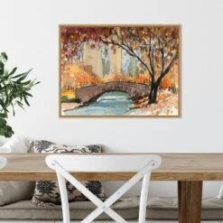 24" X 18" Autumn In New York Study I By Samuel Dixon Framed Canvas Wall Art - Amanti Art -Home Improvement Store GUEST d3e040a8 89b9 4c50 a7bb c4ef54ab4961