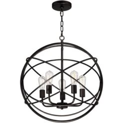 Franklin Iron Works Ellery Bronze Orb Foyer Pendant Chandelier 24 3/4" Wide Modern 5-Light LED Fixture For Dining Room House Kitchen Island Entryway 15 Franklin Iron Works Ellery Bronze Orb Foyer Pendant Chandelier 24 3/4" Wide Modern 5-Light LED Fixture For Dining Room House Kitchen Island Entryway -Home Improvement Store GUEST d463f18c f7ed 463c 88ad 3f94c20a46e7