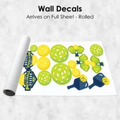 Big Dot Of Happiness Let’s Rally - Pickleball - Peel And Stick Sports Decor Vinyl Wall Art Stickers - Wall Decals - Set Of 20 -Home Improvement Store GUEST d49f9f27 d0ce 4364 9f30 ca9d87f78532