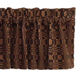 Home Collections By Raghu Lover's Knot Jacquard Valance, 72x15.5