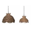 Set Of 2 Rope Woven Chandeliers Natural - A&B Home -Home Improvement Store GUEST d8624f29 1b67 4af8 bf44 d4646db2024f