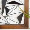 Metal Geometric Wall Decor With Wood Frame Set Of 2 Black - Olivia & May -Home Improvement Store GUEST d9fd8c93 8881 433f a290 9f24f178fc81