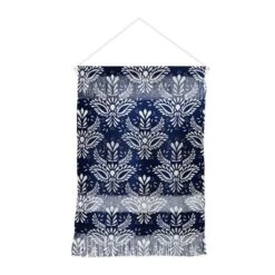 Marta Barragan Camarasa Pattern Indigo Wall Hanging Portrait Blue - Deny Designs -Home Improvement Store GUEST dc355ab1 562d 4bbb 97a0 bd1c2e344b0a