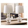(Set Of 2) Soley Glass Table Lamp Silver - Abbyson Living -Home Improvement Store GUEST dc72b562 b3f3 45f6 9cac 1cb465974a0b