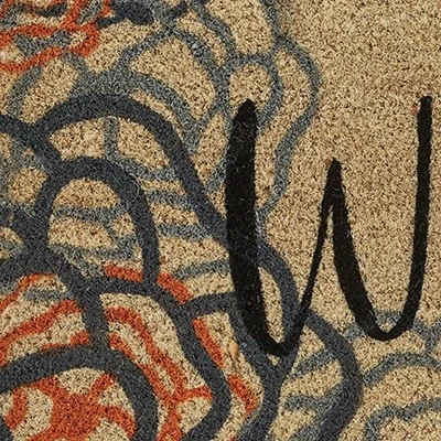 Park Designs Apricot & Stone Doormat 1'6''x2'6'' 4 Park Designs Apricot & Stone Doormat 1'6''x2'6'' - Image 2