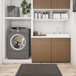 World Rug Gallery Geometric Textline Anti-Fatigue Standing Mat -Home Improvement Store GUEST de35db41 d856 49b7 a0af f41bc9ee0235