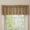 Park Designs Lace Oatmeal Valance 60" X 14"