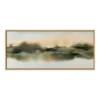 18" X 40" Sylvie Tranquil Meadows Framed Canvas By Amy Lighthall Natural - Kate & Laurel All Things Decor -Home Improvement Store GUEST e0c383e2 a127 460a 9087 fe47fe18c053