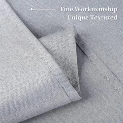 Trinity Room Darkening Thermal Insulated Linen Textured Curtains For Kitchen Cafe -Home Improvement Store GUEST e2344e42 4eda 419d a2e2 1d82d66a3366