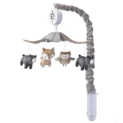 Lambs & Ivy Woodland Forest Gray/Tan Musical Baby Crib Mobile Soother Toy -Home Improvement Store GUEST e40e6749 dcd5 42d7 b101 db5f8fc2c00c