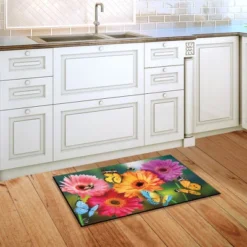 Garden Gerber Daisies Spring Doormat Indoor Outdoor 30" X 18" Briarwood Lane -Home Improvement Store GUEST e445ce7f 5ad9 4718 8908 663bdc9823ea