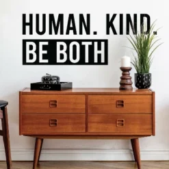 Human Kind Peel And Stick Wall Decal Black - RoomMates -Home Improvement Store GUEST e7bf4a30 7d0f 47df be65 db7da440a475