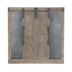 Farmhouse Wood Window Inspired Chalkboard Wall Decor Brown - Olivia & May -Home Improvement Store GUEST e81cdcc3 def2 4426 8f00 b0c974ef3d77