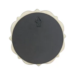 8" Ceramic Wall Mirror With Decorative Details Matte Gray - Stonebriar Collection 9 8" Ceramic Wall Mirror With Decorative Details Matte Gray - Stonebriar Collection -Home Improvement Store GUEST e9dd46af fa41 4f6f a91a fd988900b987