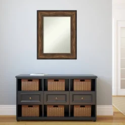 26" X 32" Non-Beveled Ballroom Bronze Wall Mirror - Amanti Art -Home Improvement Store GUEST ea43b72c 8df2 4627 a105 4aefd2a1d256