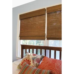 Radiance Cape Cod 20.5-in Cordless Maple Roman Shade