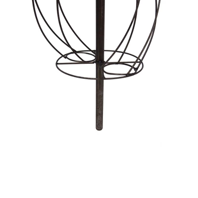 Artificial Double Spiral Metal Frame (4ft) Green - Vickerman 5 Artificial Double Spiral Metal Frame (4ft) Green - Vickerman - Image 3