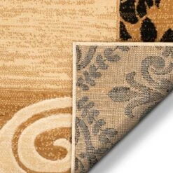 Well Woven Plain Border Damask Warms Brush Effect Soft Area Rug 10 Well Woven Plain Border Damask Warms Brush Effect Soft Area Rug -Home Improvement Store GUEST f46445d3 e2b2 47cc b47a 7fd2b15c8388