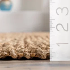 Hand Woven Raleigh White Rug - NuLOOM -Home Improvement Store GUEST f6dff8c4 5de1 4113 8b8b 17751d3e71da