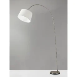 Goliath Arc Lamp Brushed Steel - Adesso 10 Goliath Arc Lamp Brushed Steel - Adesso -Home Improvement Store GUEST f8725df3 42ce 4b09 8470 309468bba700