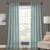 Home Boutique Burlap Knotted Tab Top Window Curtain Panels - Blue, 45 X 84 - Set Of 2 -Home Improvement Store GUEST f9833778 58fd 4a78 9853 d9136b06fa0f