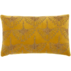12"x20" Sofia Beaded Flowers Lumbar Throw Pillow - Mina Victory 20 12"x20" Sofia Beaded Flowers Lumbar Throw Pillow - Mina Victory -Home Improvement Store GUEST fe17a31e 1a63 4f56 a177 6ecaf589bd52