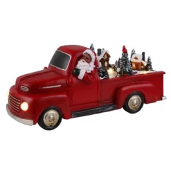 Mr. Christmas Santa In Truck Animated Musical Christmas Decoration - 10.5" -Home Improvement Store GUEST ff43609f 259a 4f79 8364 f992e2b2cae1