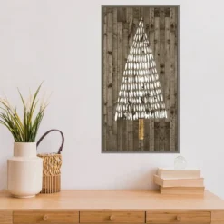 14" X 26" Wooded Whimsy II Tree By Grace Popp Framed Canvas Wall Art - Amanti Art -Home Improvement Store GUEST ffa044eb 9e67 4918 a7de 11c6f8875b5b